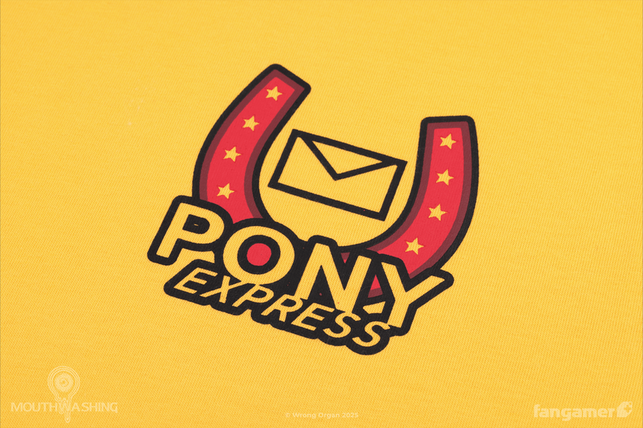 Pony Express Ringer T-shirt - MOUTHWASHING