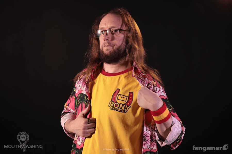 Pony Express Ringer T-shirt - MOUTHWASHING