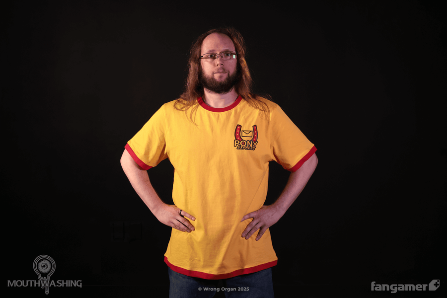 Pony Express Ringer T-shirt - MOUTHWASHING