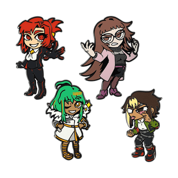 of the Devil Character Pin Set