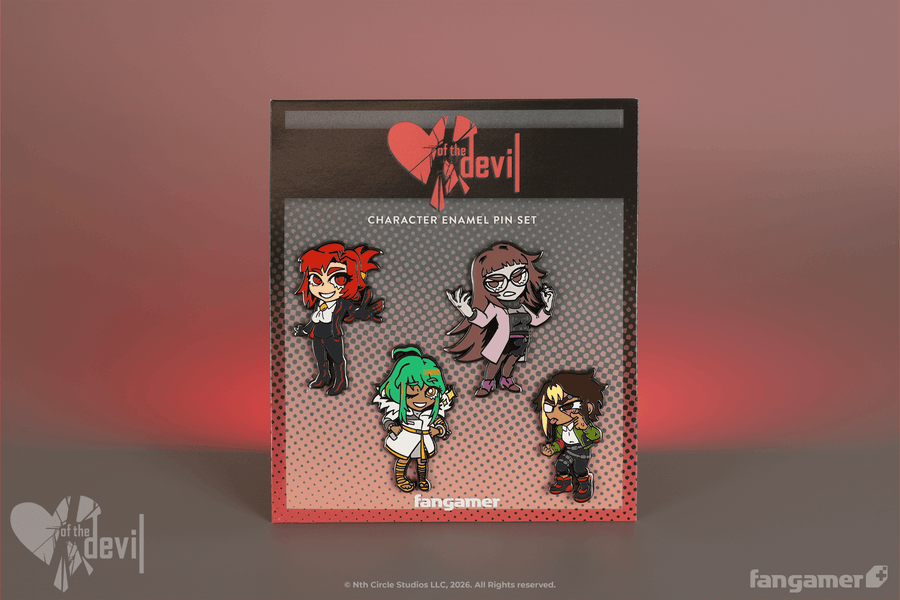 of the Devil Character Pin Set - of the Devil