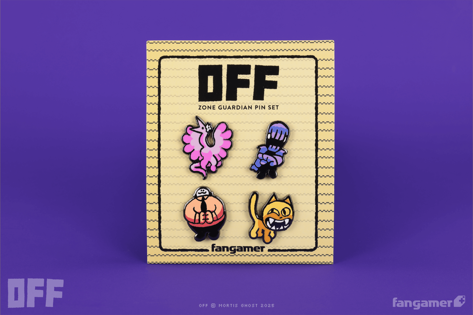 OFF - Zone Guardian Pin Set - Fangamer Europe