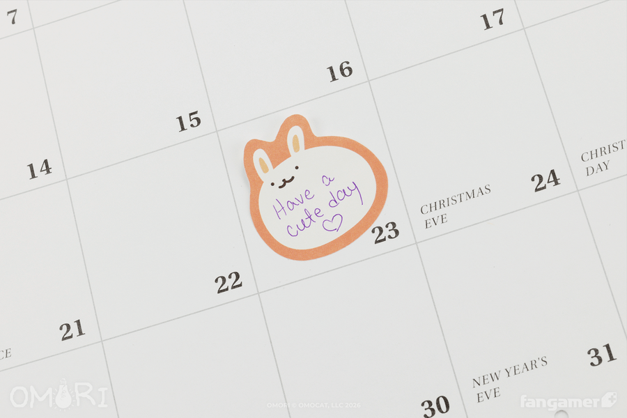 OMORI Sticky Note Booklet - OMORI