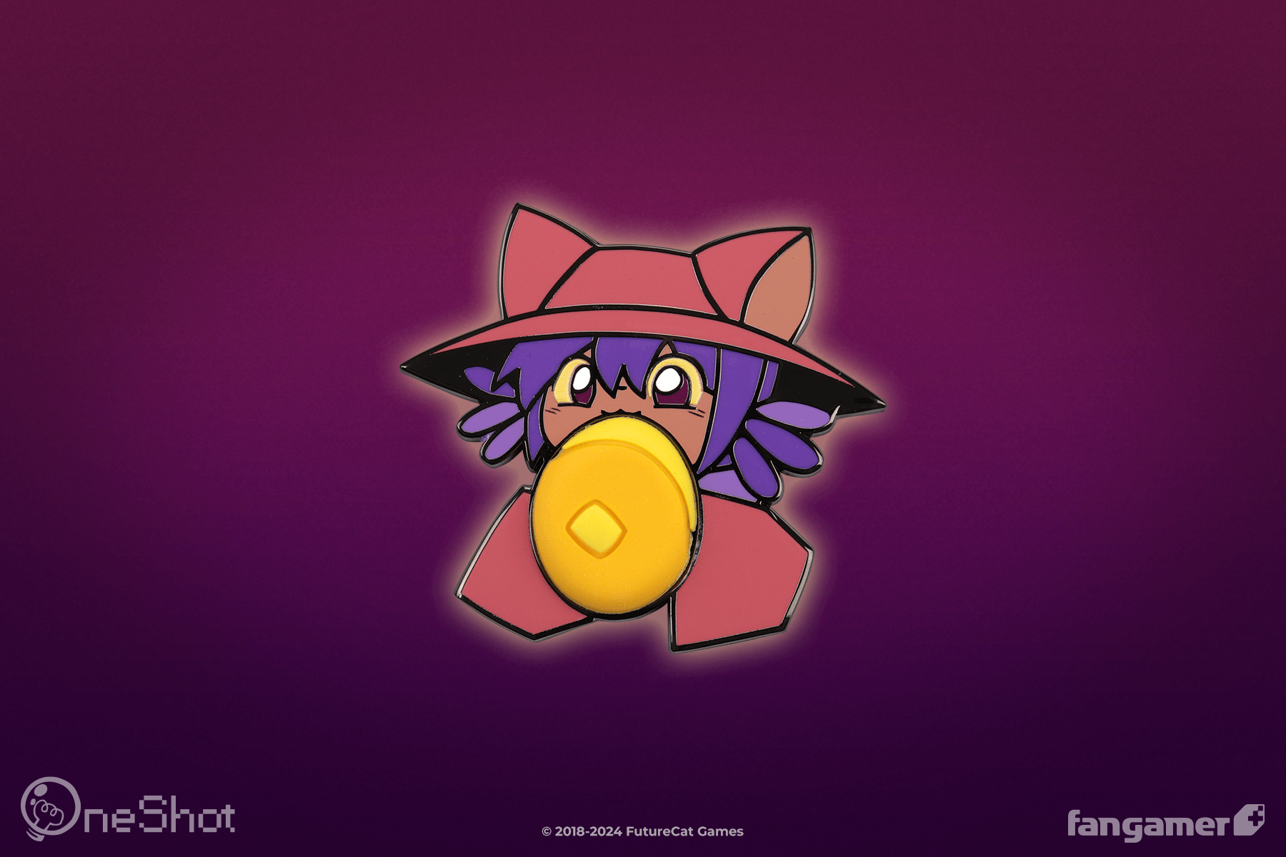 OneShot - Niko Loves Pancakes Pin - Fangamer Europe
