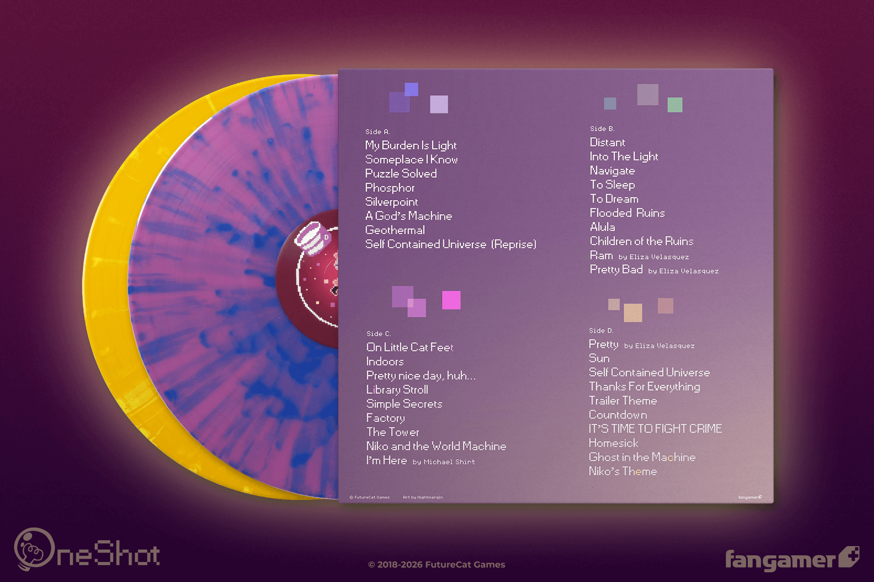 OneShot Vinyl Soundtrack - Fangamer Europe