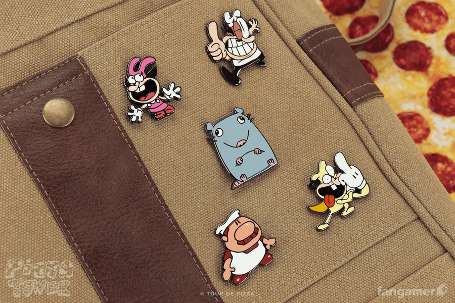 Build Your Own Pizza Tower Pin Combo