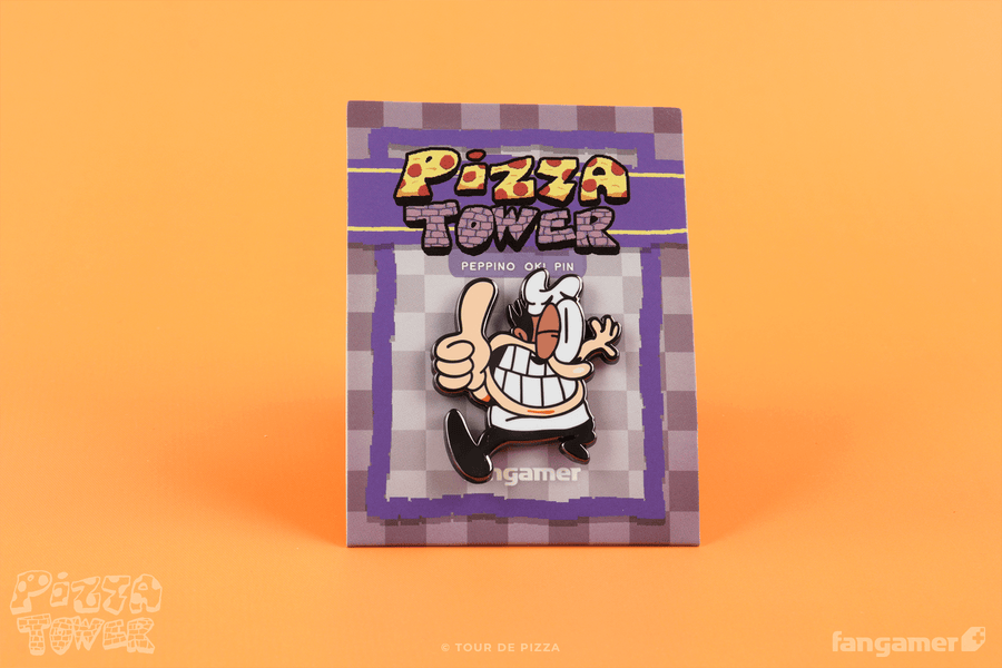 Peppino OK! Pin - Pizza Tower
