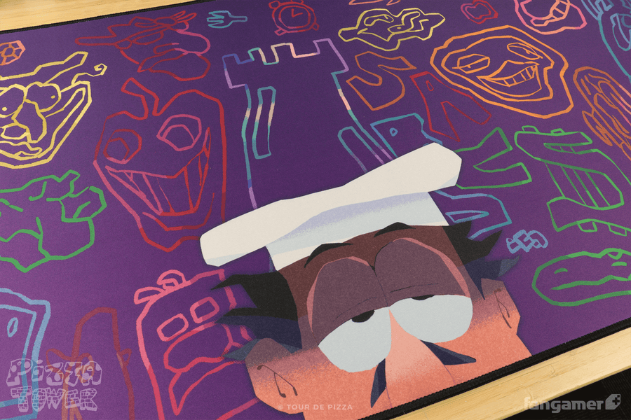 Very Cheflike Desk Mat - Pizza Tower