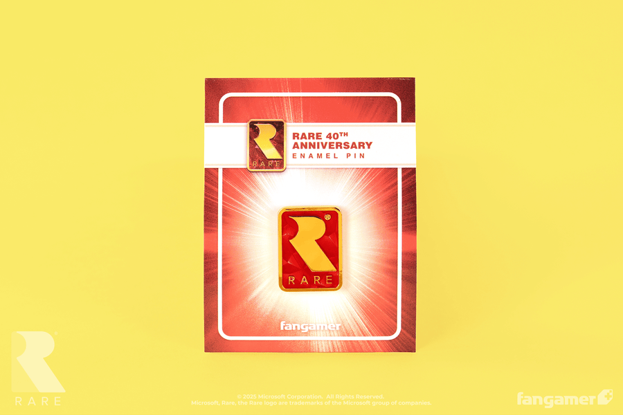 Rareware Pin Rare - Rare 40th Anniversary Commemorative Pin - Fangamer Europe