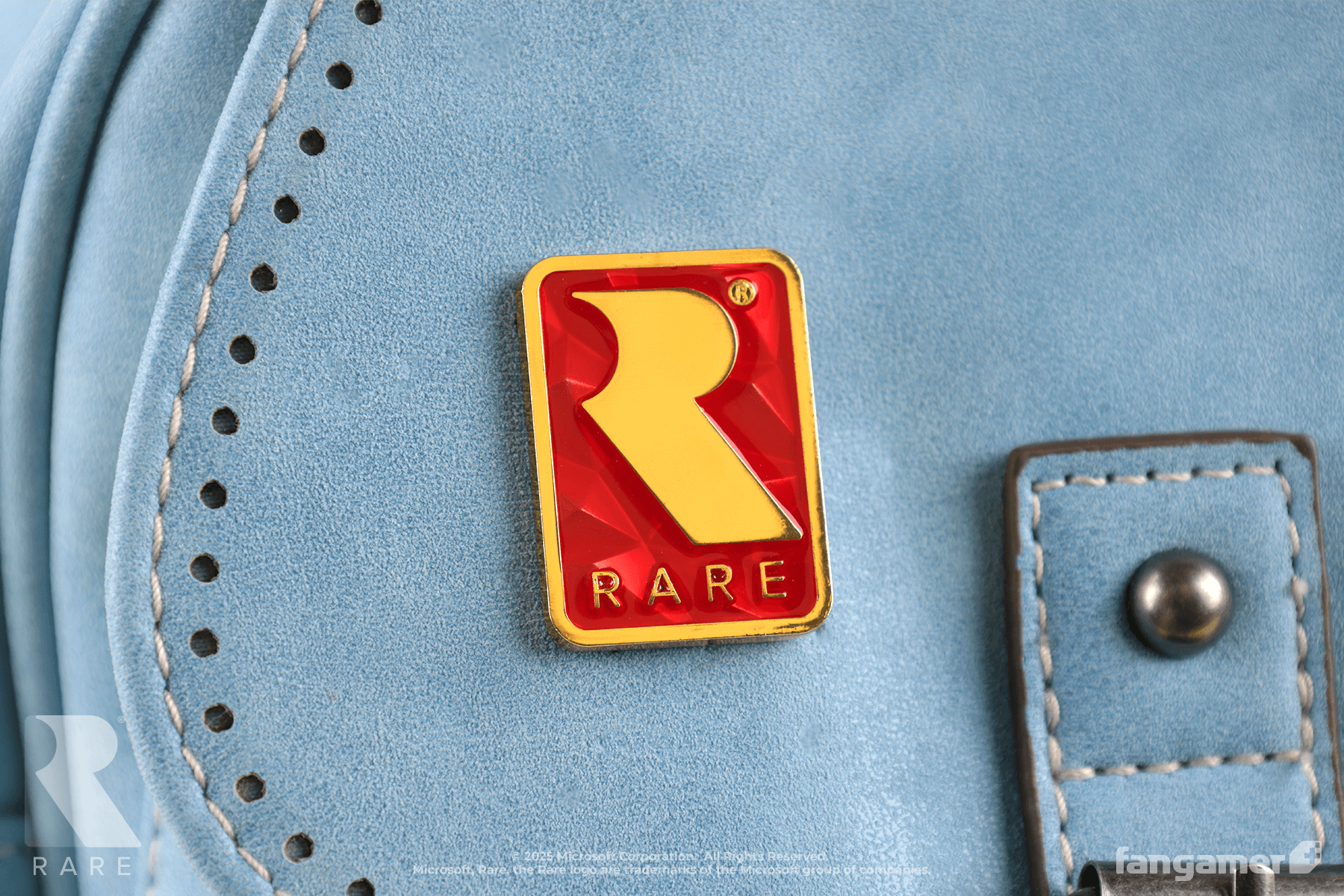 Rare Rare 40th Anniversary Commemorative Pin Fangamer Europe