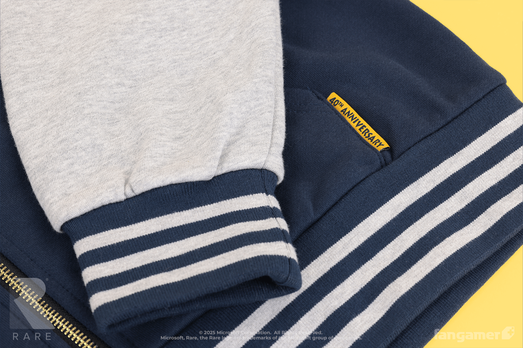 Rare - 40th Anniversary Rareware Varsity Hoodie - Fangamer Europe