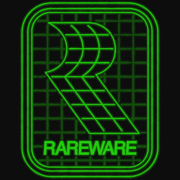 Wireframe Retro Logo