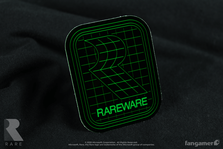 Wireframe Retro Logo - Rare