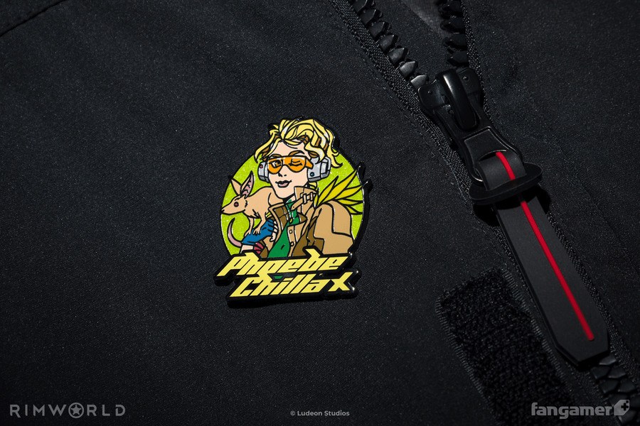 Phoebe Chillax Pin - RimWorld