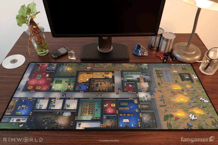 Home Base Desk Mat - RimWorld