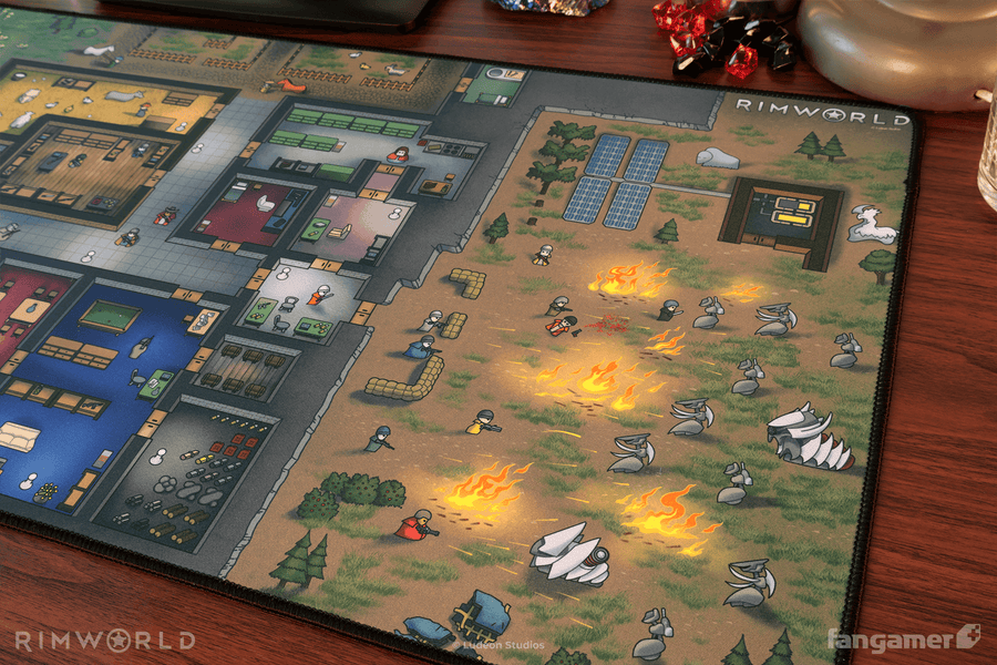 Home Base Desk Mat - RimWorld