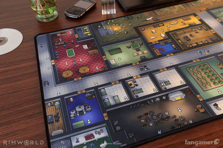 Home Base Desk Mat - RimWorld