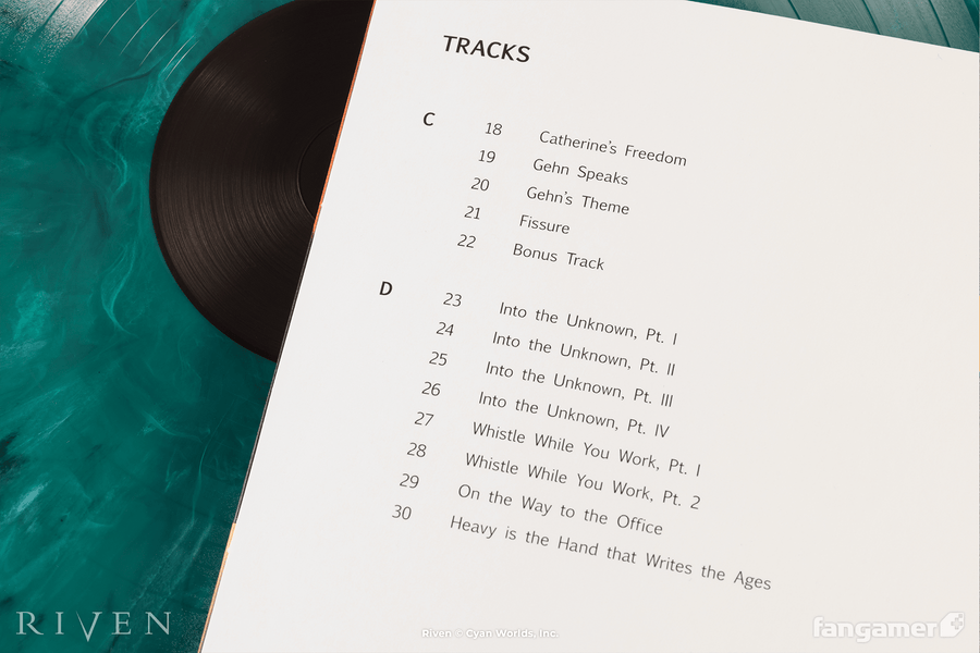 Riven Vinyl Soundtrack