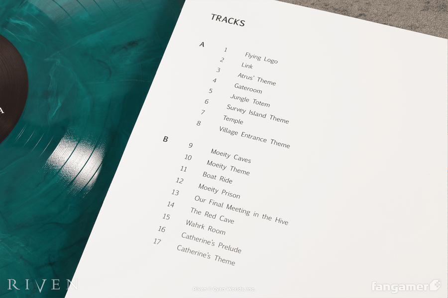 Riven Vinyl Soundtrack