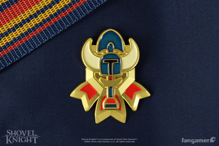 Shovel Knight Die Cast Celebration Pin - Shovel Knight