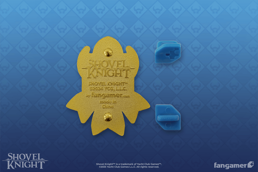Shovel Knight Die Cast Celebration Pin - Shovel Knight