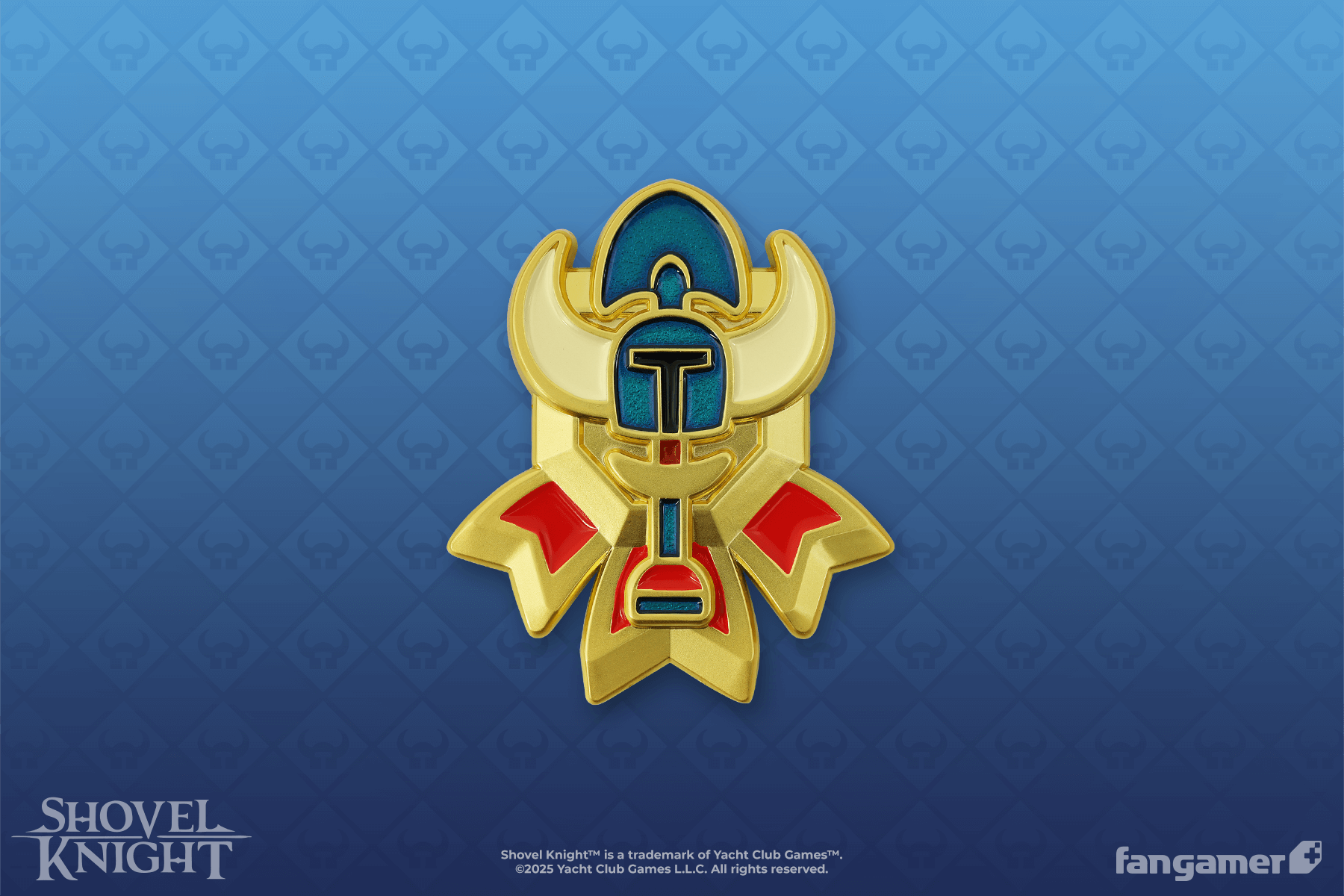 Knight Pin Shovel Knight - Shovel Knight Die Cast Celebration Pin - Fangamer Europe