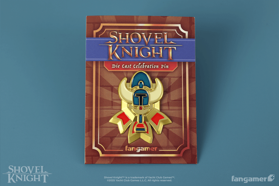 Shovel Knight Die Cast Celebration Pin - Shovel Knight