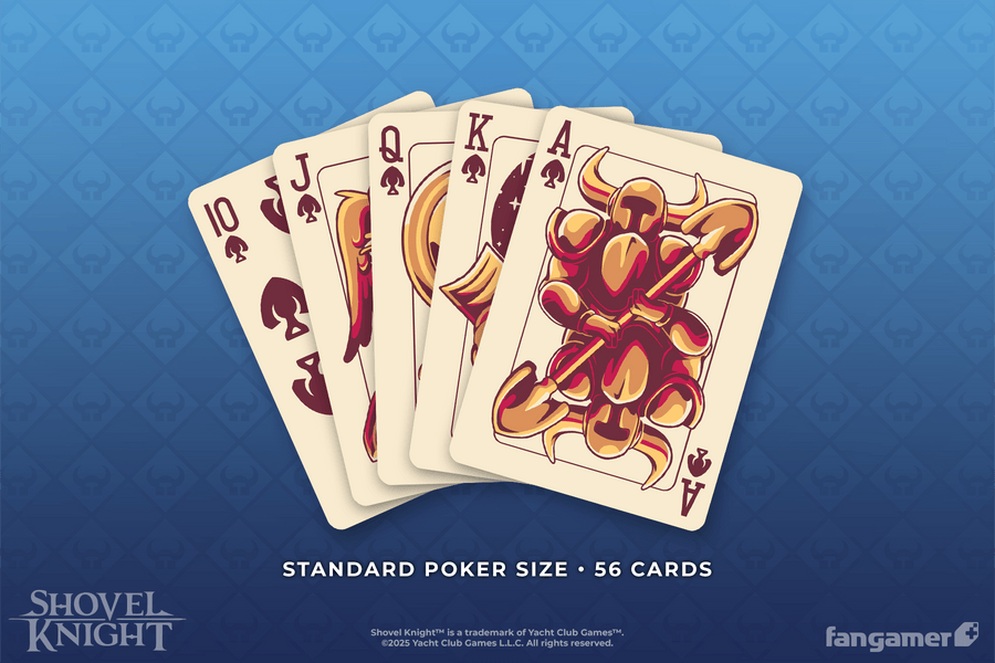 Shovel Knight Playing Cards (Gold Edition)