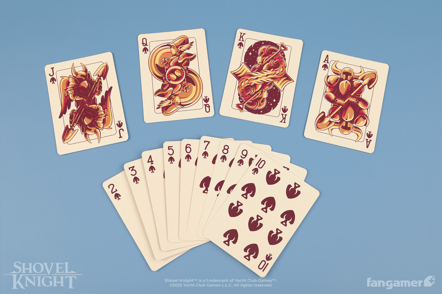 Shovel Knight Playing Cards (Gold Edition)