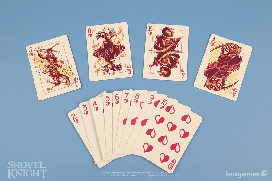 Shovel Knight Playing Cards (Gold Edition)