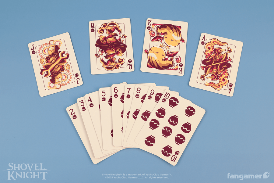 Shovel Knight Playing Cards (Gold Edition)