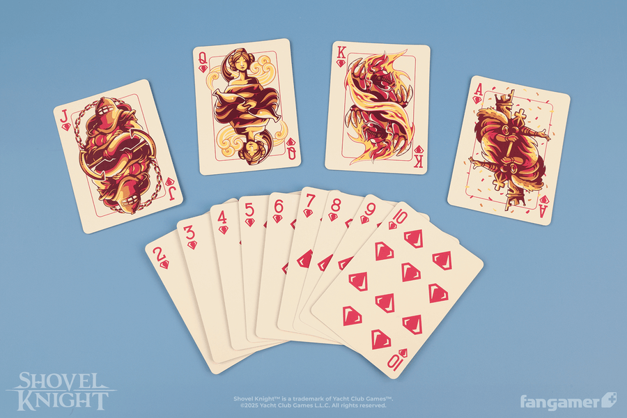 Shovel Knight Playing Cards (Gold Edition)