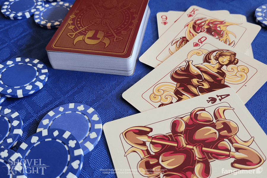 Shovel Knight Playing Cards (Gold Edition)