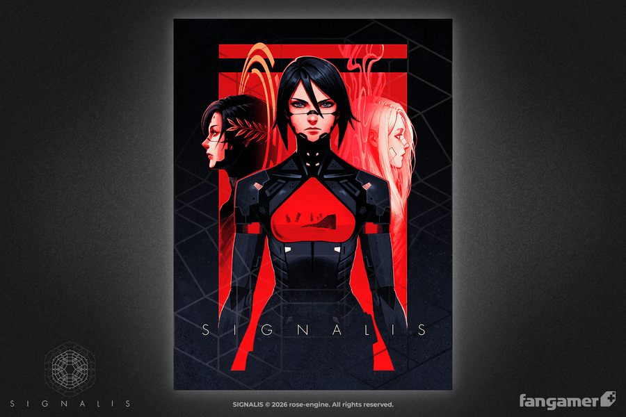 Beyond the Gate Poster - SIGNALIS