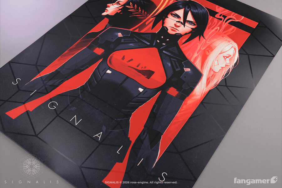 Beyond the Gate Poster - SIGNALIS