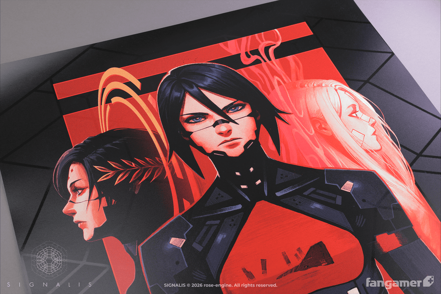 Beyond the Gate Poster - SIGNALIS