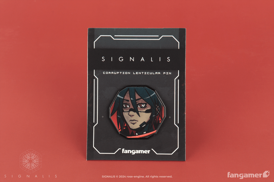 Corruption Lenticular Pin - SIGNALIS