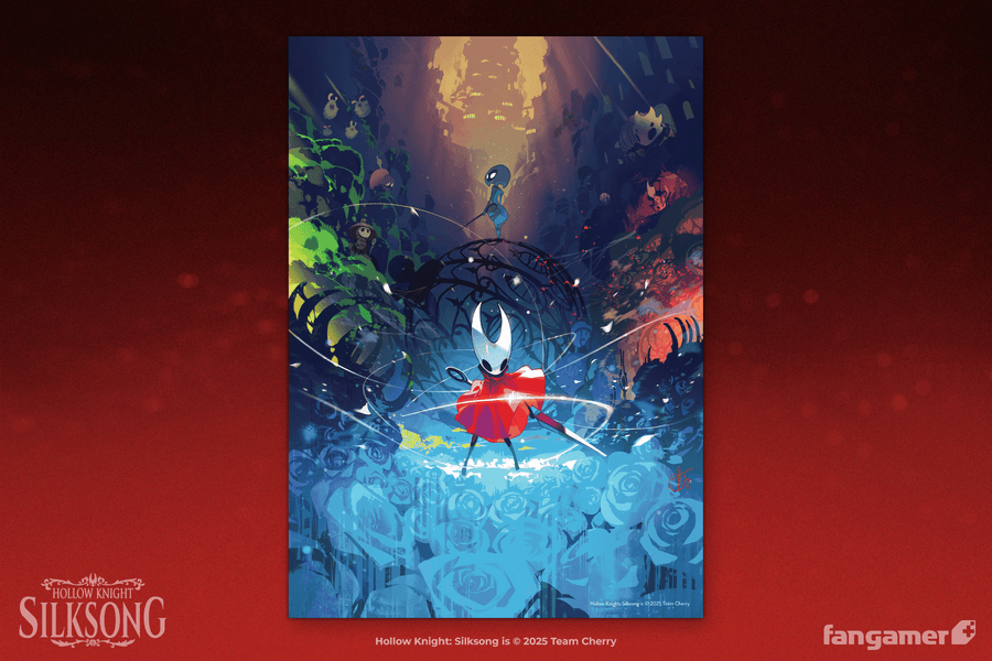 Pharloom's Champion Poster - Hollow Knight: Silksong