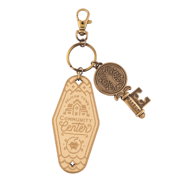 Community Center Keychain