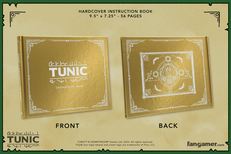 TUNIC Hardcover Instruction Book
