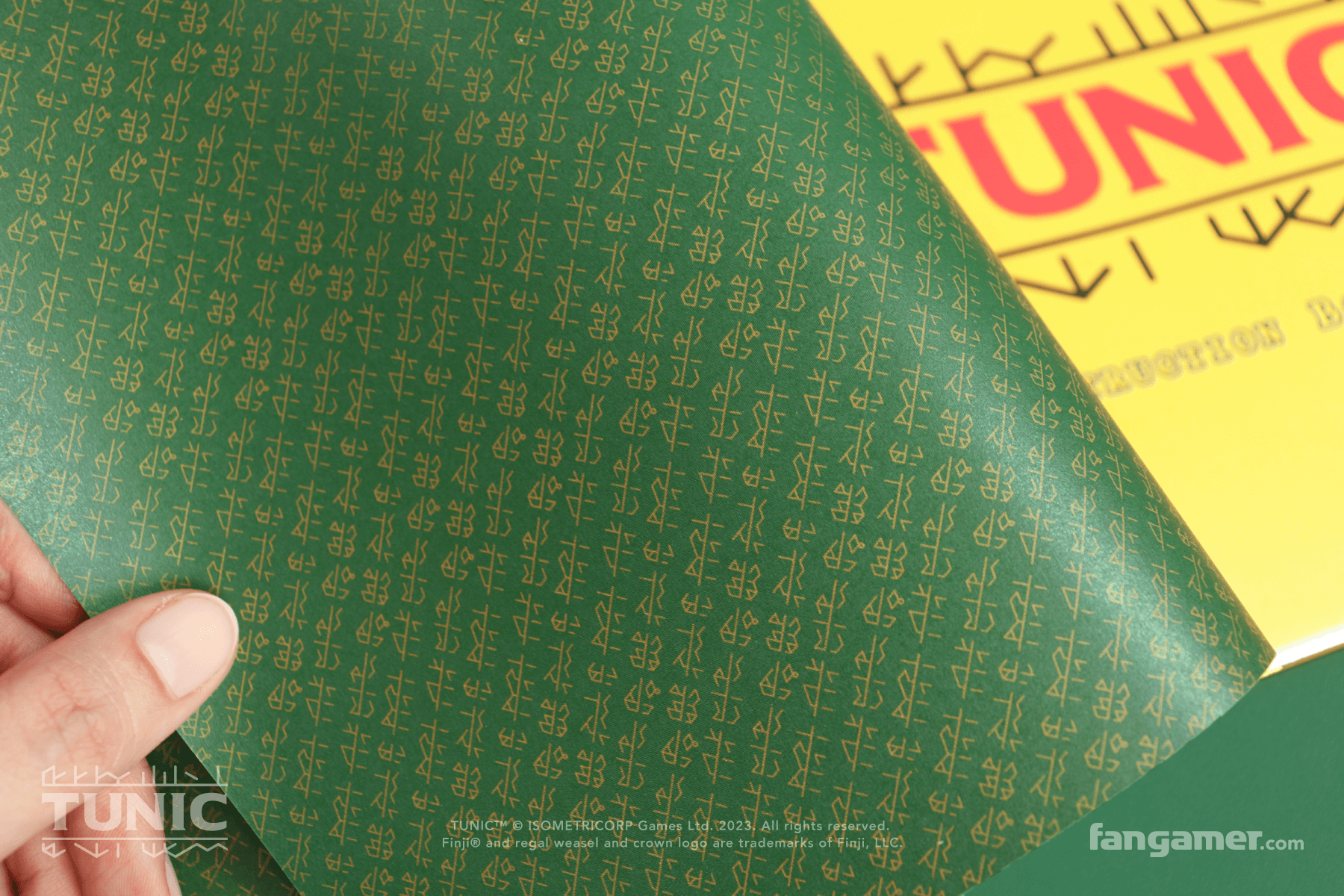 TUNIC Hardcover Instruction Book - Fangamer Europe