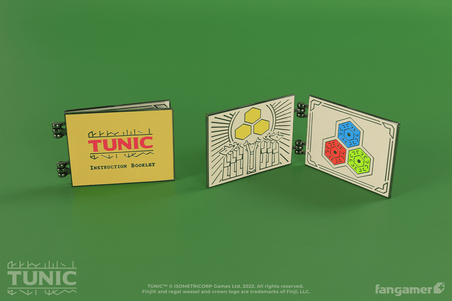  Instruction Booklet Hinged Pin - TUNIC