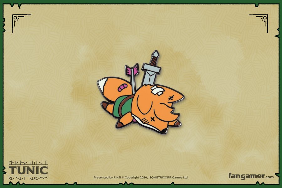 Untimely Demise pin - TUNIC