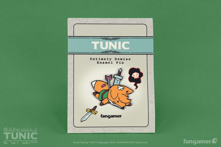 Untimely Demise pin - TUNIC