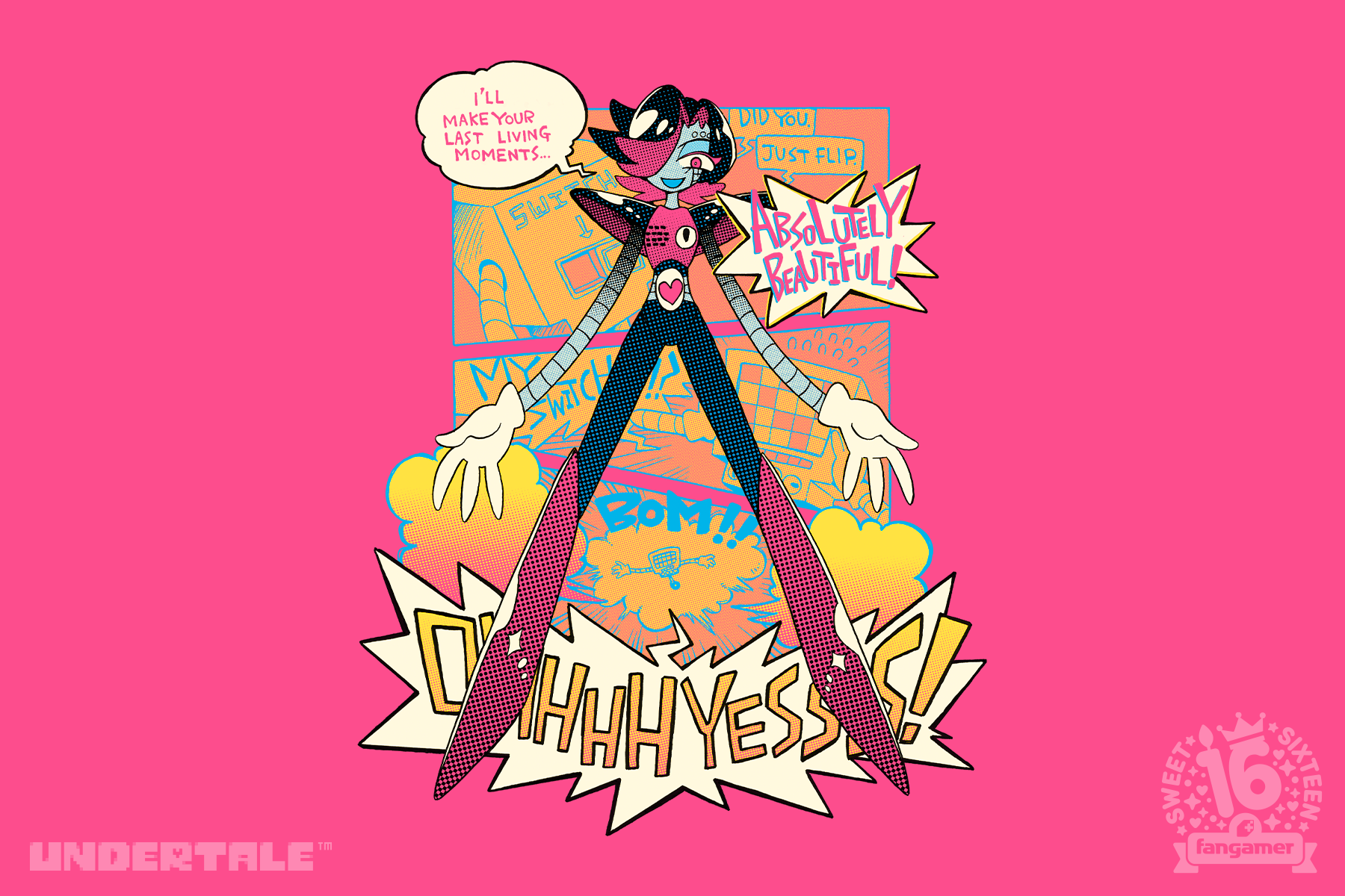 UNDERTALE - Death by Glamour (Sweet 16 Edition) - Fangamer Europe