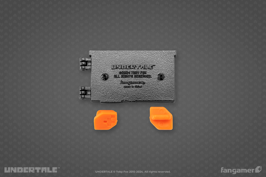 Grillby's Hinged Pin - UNDERTALE