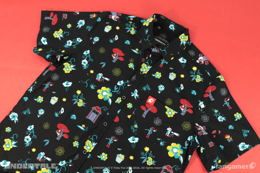 Underground Garden Button-Up Shirt - UNDERTALE