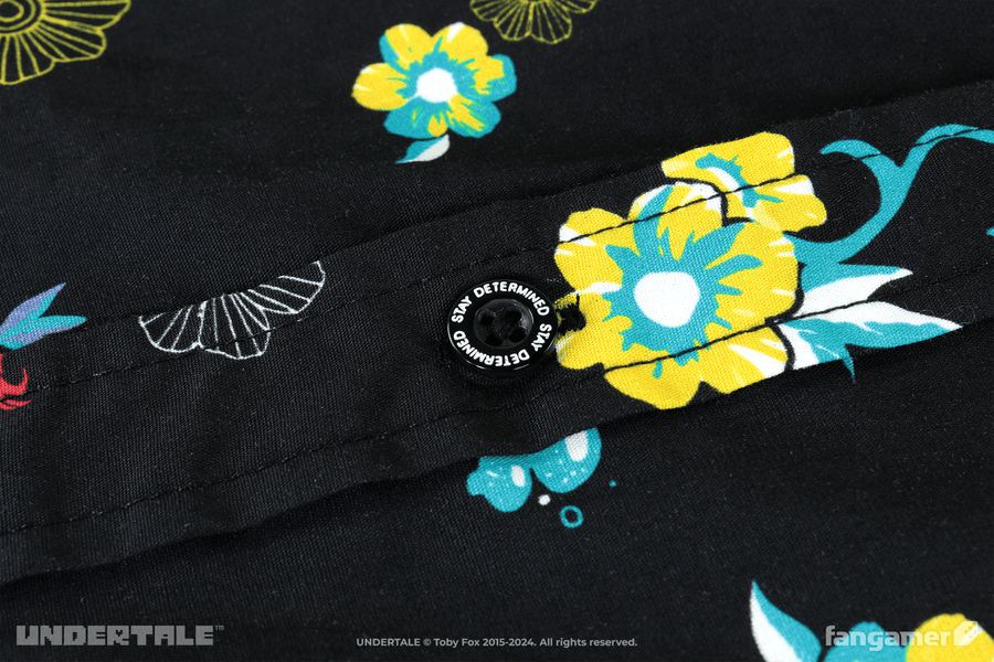 Underground Garden Button-Up Shirt - UNDERTALE