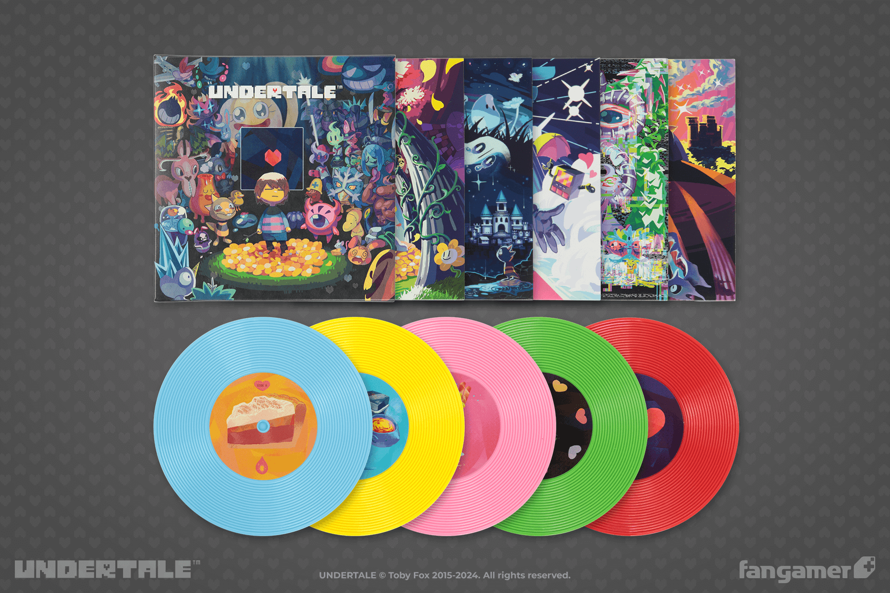 UNDERTALE - UNDERTALE Vinyl Record Coaster Set - Fangamer Europe