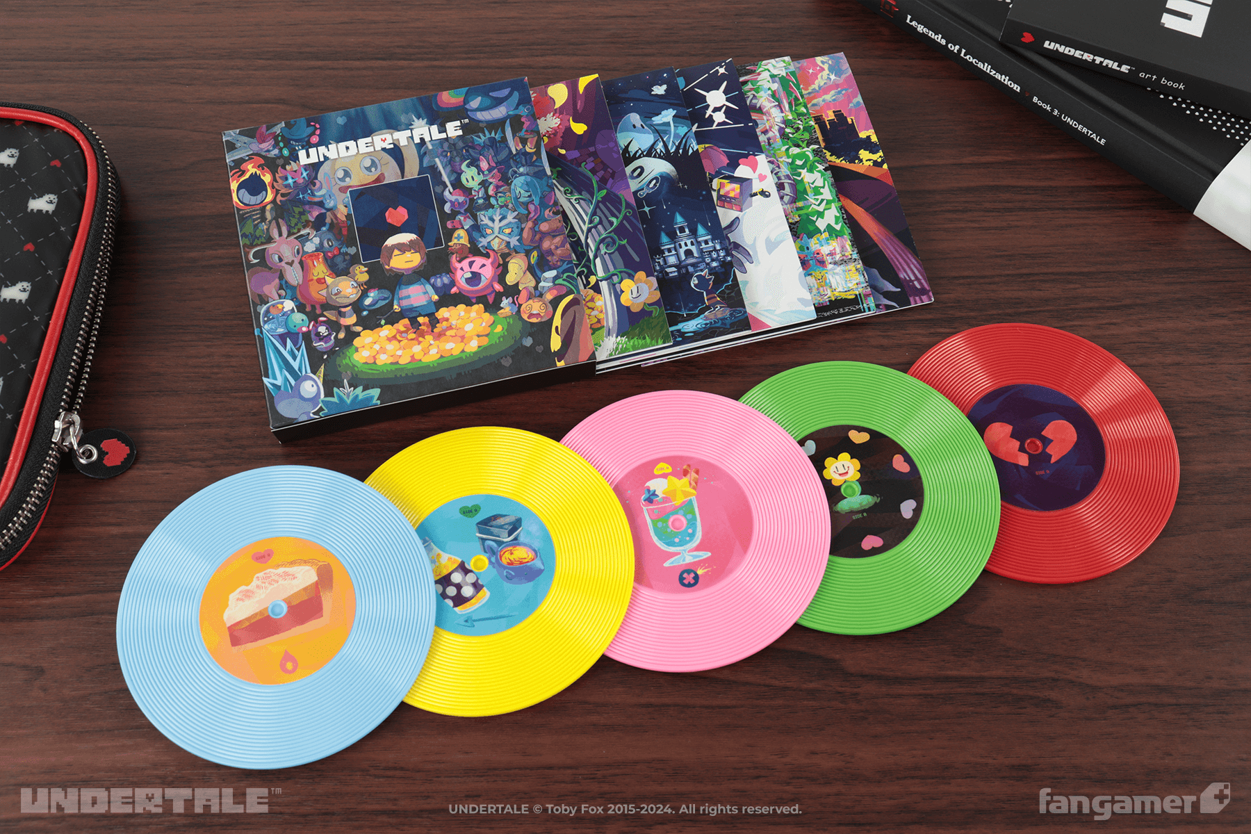 UNDERTALE - UNDERTALE Vinyl Record Coaster Set - Fangamer Europe